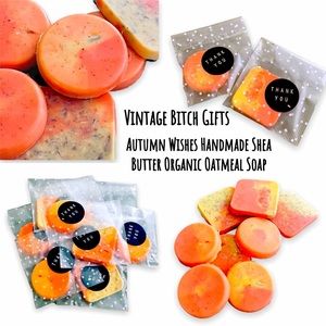 VBG Autumn Wishes Organic Shea Butter Oatmeal Handmade Soap PRICE FIRM